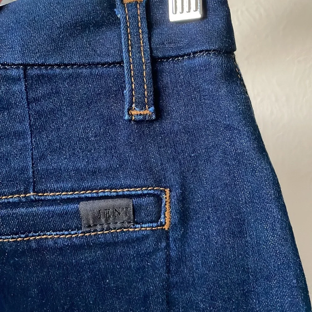 Gen7 for all mankind button down dark wash denim pencil skirt - Picture 6 of 11